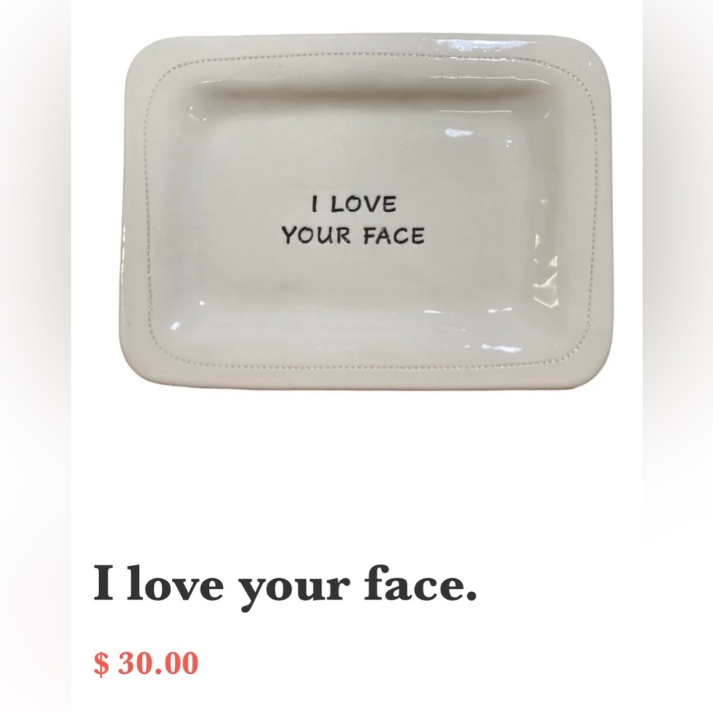 Handmade Ceramic Trinket Tray